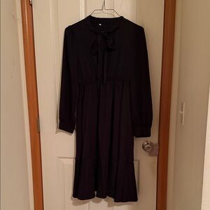 Elegant Black Women's Dress